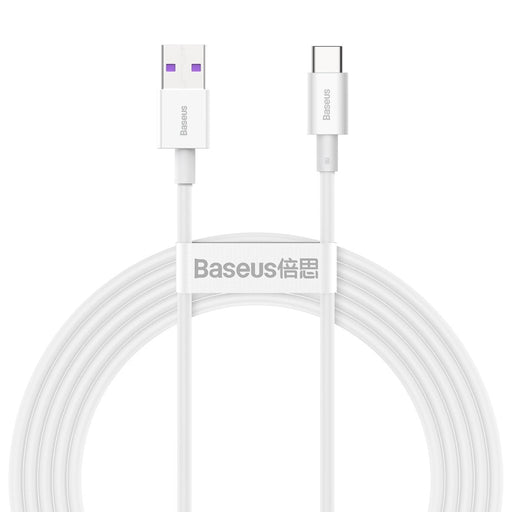 Кабел Baseus Superior Series USB към USB - C 66W 2m бял