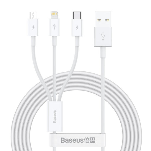 USB кабел 3в1 Baseus Superior Series към micro