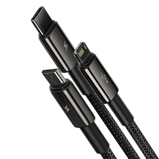 USB кабел 3в1 Baseus Tungsten Gold към micro / USB