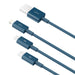USB кабел 3в1 Baseus Superior Series към micro