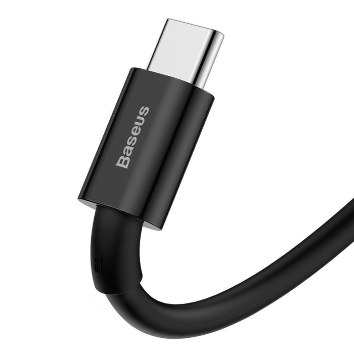 Кабел Baseus Superior Series, USB към USB-C, 66W, 2m, черен