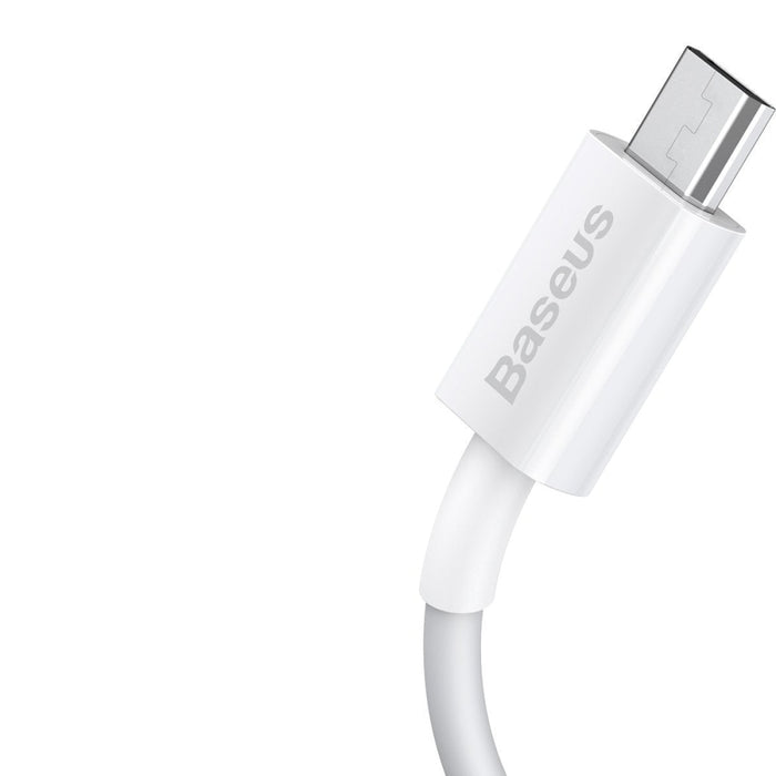 Кабел Baseus Superior Series USB към micro 2A 2m бял