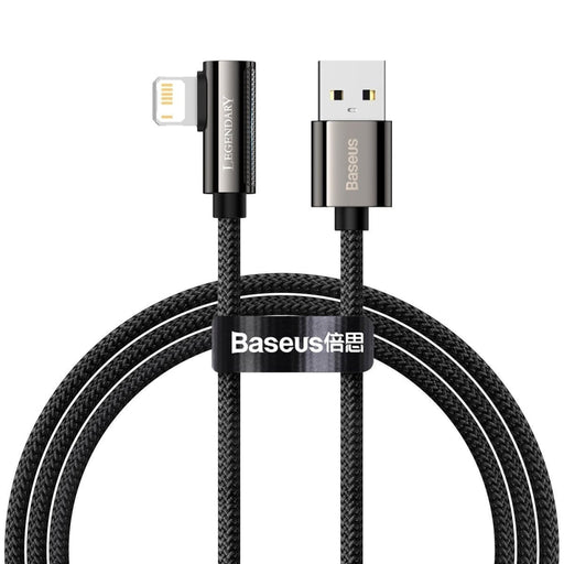 Кабел Baseus Legend Series USB към Lightning 2.4A 1m черен
