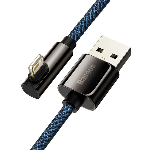 Кабел Baseus Legend Series USB към Lightning 2.4A 1m син