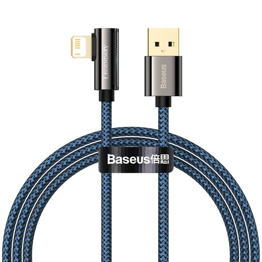 Кабел Baseus Legend Series USB към Lightning 2.4A 1m син