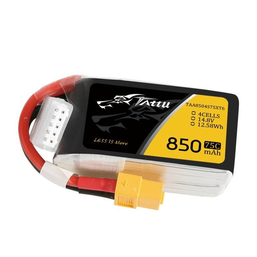 Батерия Tattu 850mAh 14,8V 75C 4S1P XT60