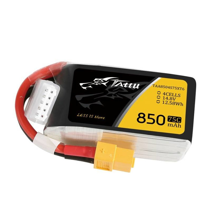 Батерия Tattu 850mAh 14,8V 75C 4S1P XT60