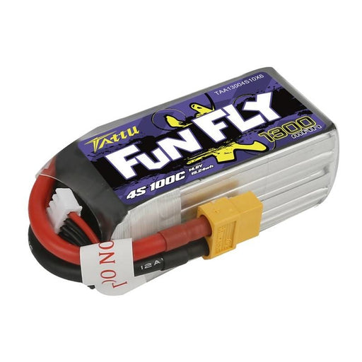 Батерия Tattu Funfly 1300mAh 14,8V 100C 4S1P