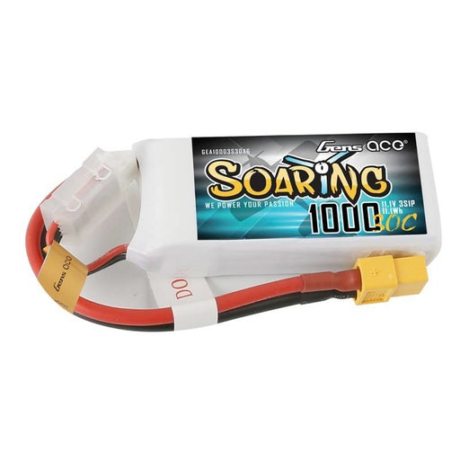 Батерия Gens Ace Soaring 1000mAh 11.1V 30C 3S1P XT60