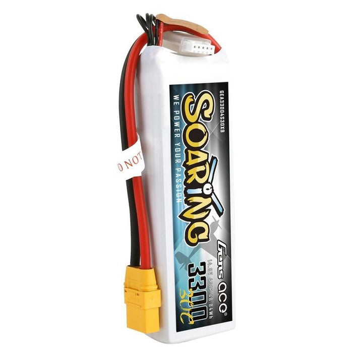 Батерия Gens Ace Soaring 3300mAh 14.8V 30C 4S1P XT90
