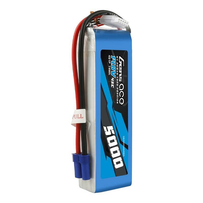 Батерия Gens Ace 5000mAh 14.8V 45C 4S1P