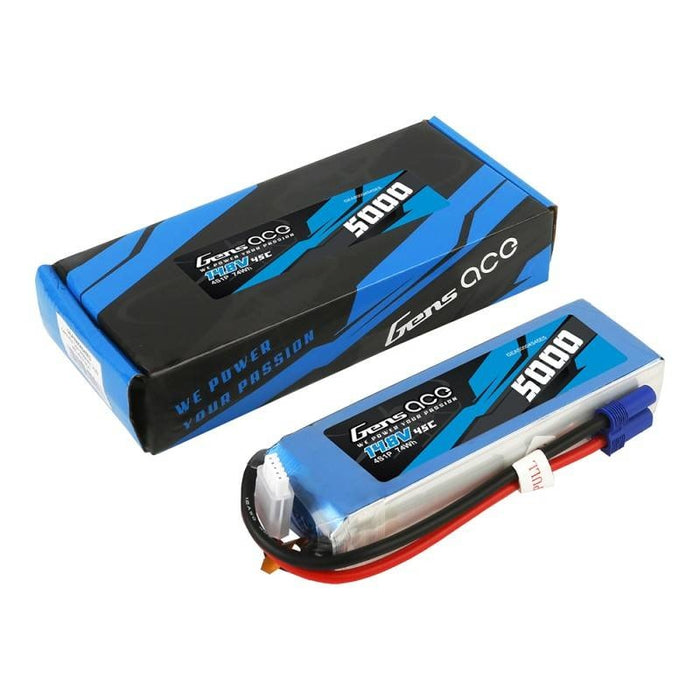 Батерия Gens Ace 5000mAh 14.8V 45C 4S1P