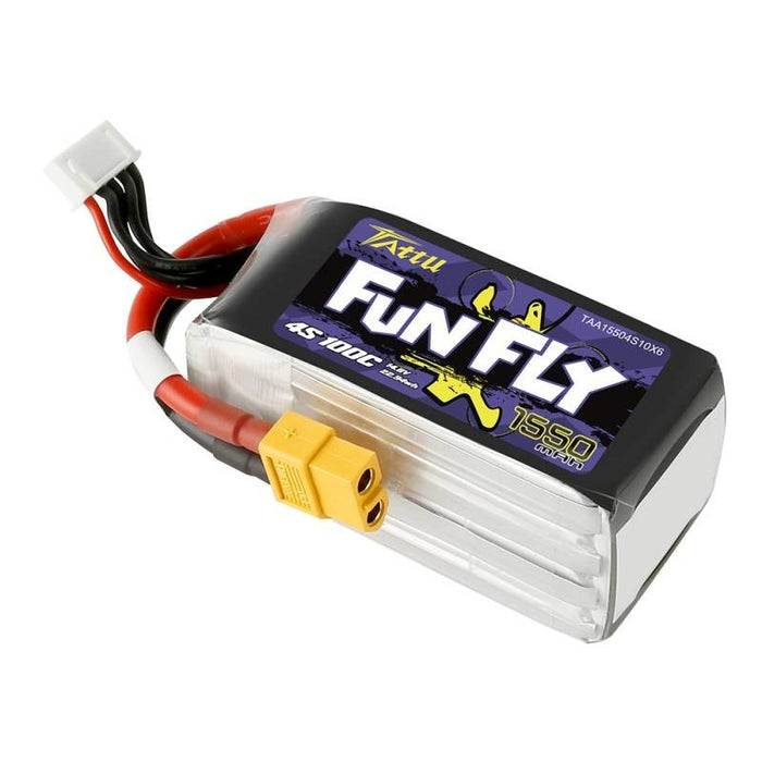 Батерия Tattu Funfly 1550mAh 14,8V 100C 4S1P