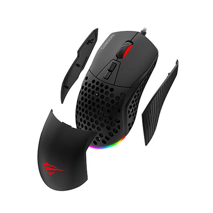 Гейминг мишка Havit GAMENOTE MS885 RGB 1000 - 10000DPI