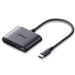 USB - C четец за карти USB UGREEN CM387 (черен)