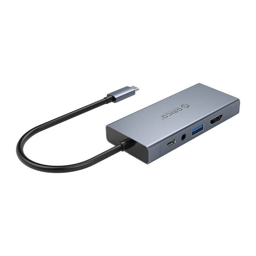 Хъб 5в1 Orico HDMI 4K USB 3.0 VGA AUX USB - C PD 60W