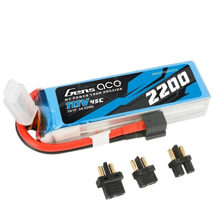 Батерия Gens Ace Soaring 2200mAh 11.1V 45C 3S1P