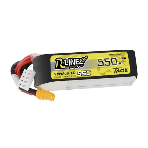 Батерия Tattu R - Line 550mAh 11.1V 95C 3S1P XT30