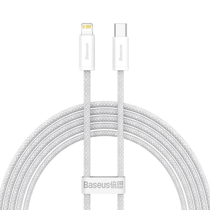 USB - C кабел за Lightning Baseus Dynamic Series 20W 2m(бял)