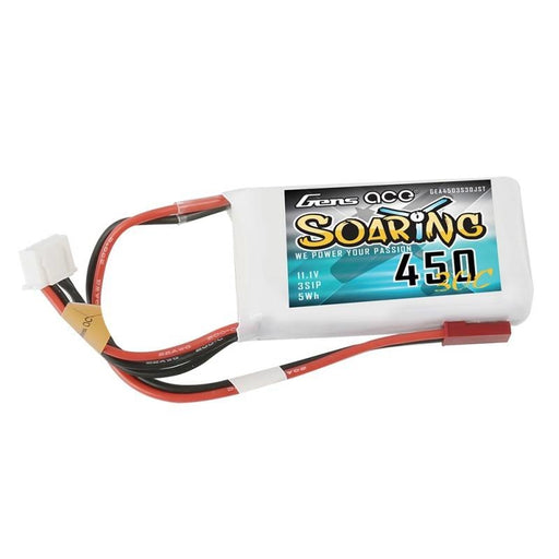 Батерия Gens Ace Soaring 450mAh 11.1V 30C 3S1P JST - SYP