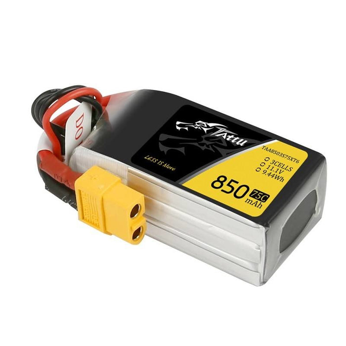 Акумулаторна батерия 850mAh 11.1V 75C 3S1P Конектор XT60