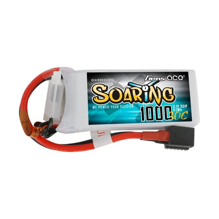 Батерия Gens Ace Soaring 1000mAh 11.1V 30C 3S1P