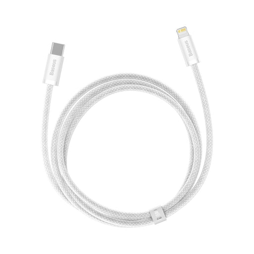 Кабел Baseus Dynamic USB - C към Lightning 23W 1m бял