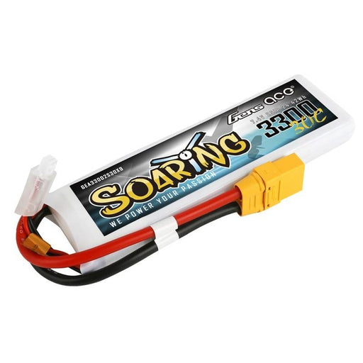 Батерия Gens Ace Soaring 3300mAh 7.4V 30C 2S1P XT90