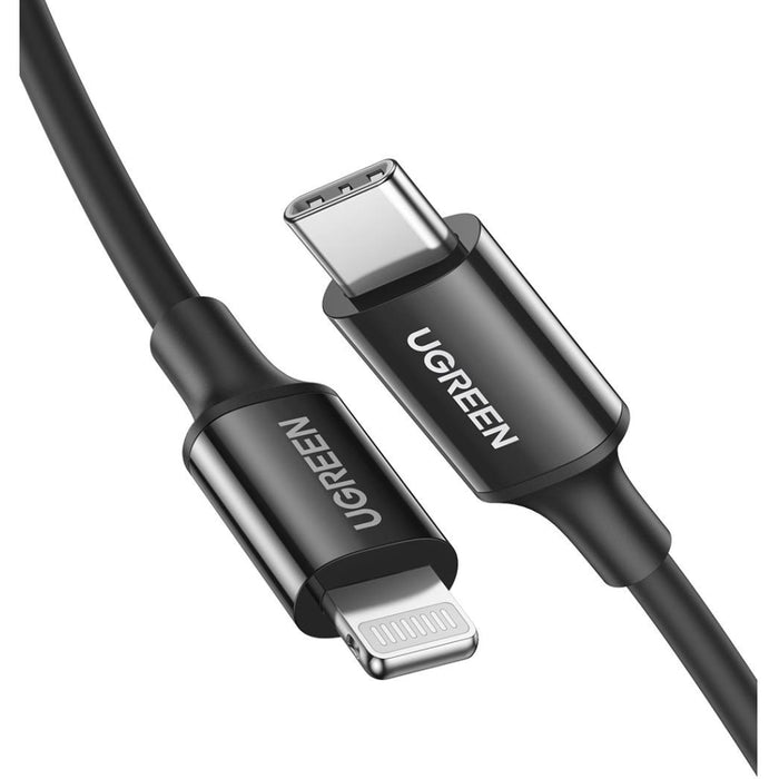 UGREEN US171 Кабел USB - C към Lightning 36W 1m (черен)