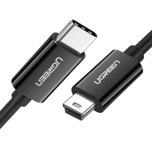 Кабел от USB - C към Mini USB UGREEN US242 1m (черен)
