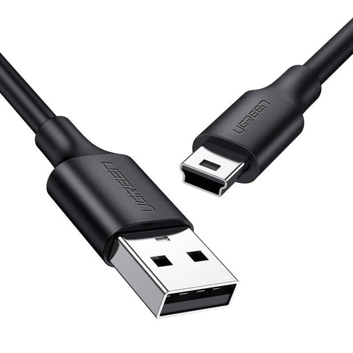 Кабел от USB към Mini UGREEN US132 0.5m (черен)