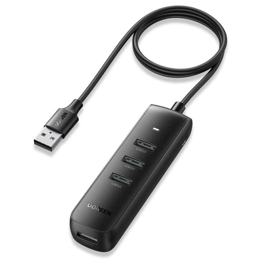 UGREEN CM416 4in1 USB към 4x адаптер 1m (черен)