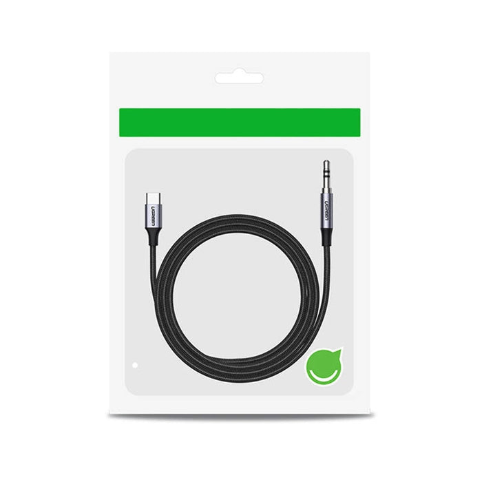 Кабел Ugreen CM450 20192 USB - C към 3.5 mm AUX мини жак 1m