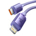 Кабел Baseus Crystal Shine USB - C към Lightning