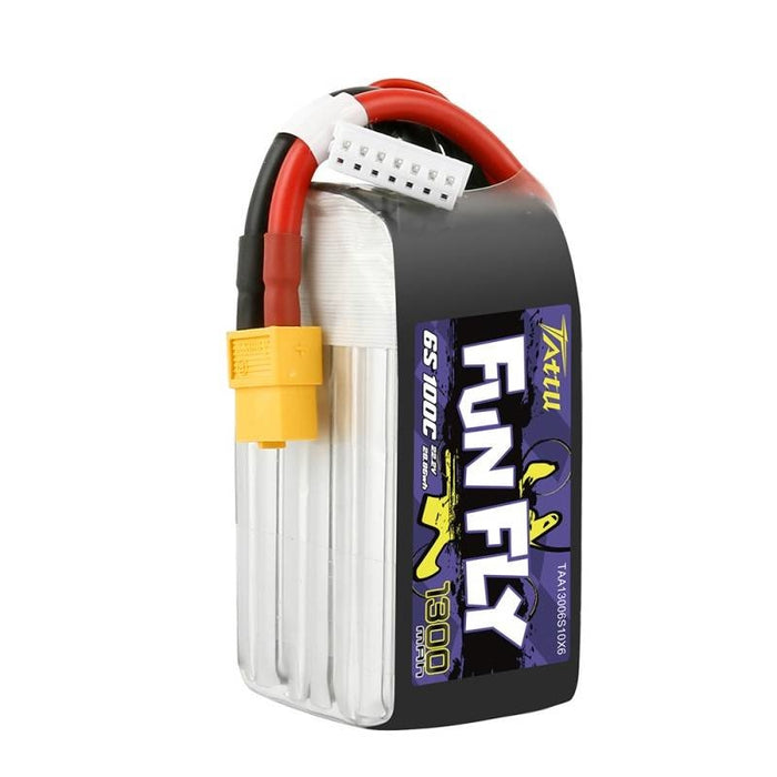 Батерия Tattu Funfly 1300mAh 22,2V 100C 6S1P XT60