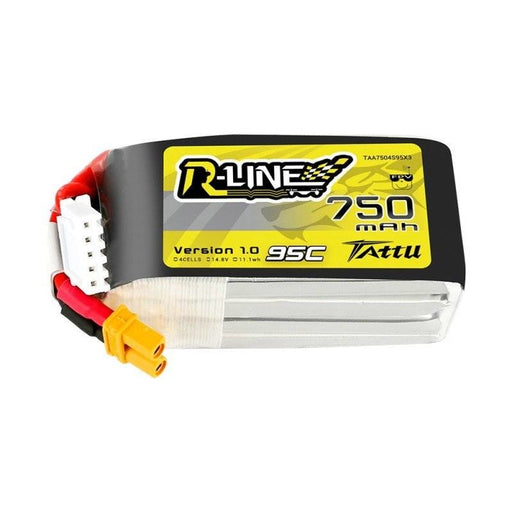 Батерия Tattu R - Line 750mAh 14.8V 95C 4S1P JST - XHR