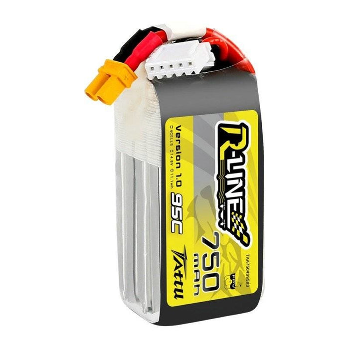 Батерия Tattu R - Line 750mAh 14.8V 95C 4S1P JST - XHR