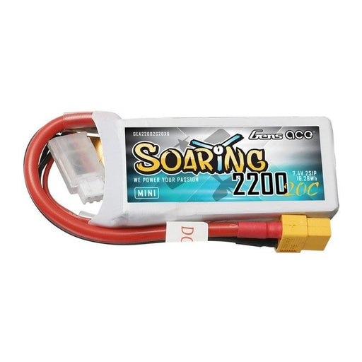 Батерия GensAce Soaring Mini LiPo 2200mAh 7.4V 20C 2S1P