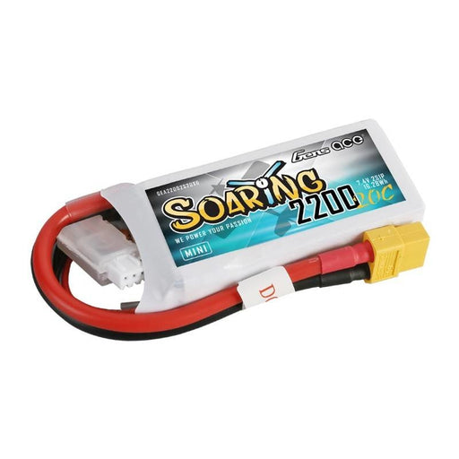 Батерия GensAce Soaring Mini LiPo 2200mAh 7.4V 20C 2S1P