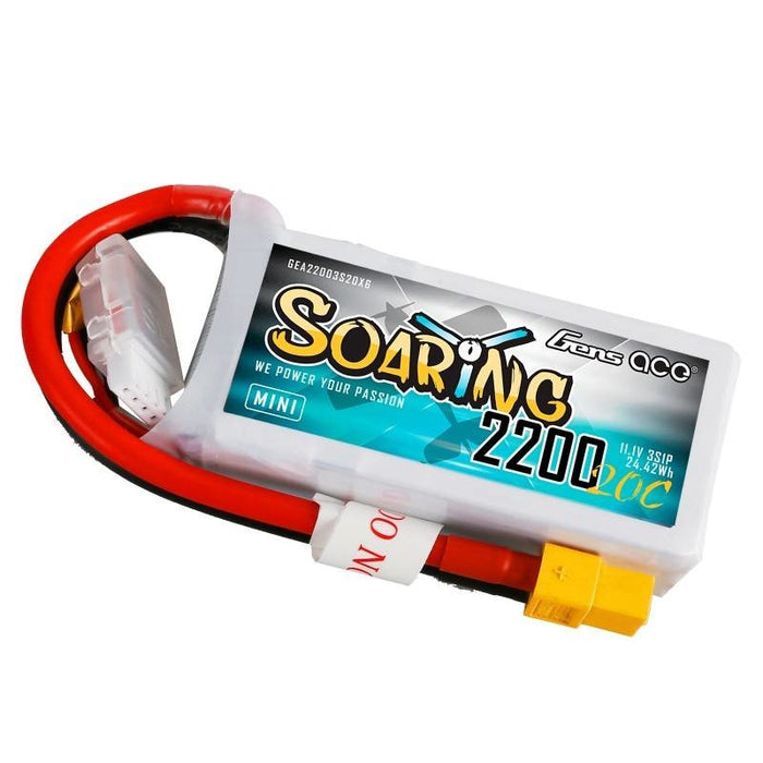 Батерия GensAce Soaring Mini LiPo 2200mAh 11.1V 20C