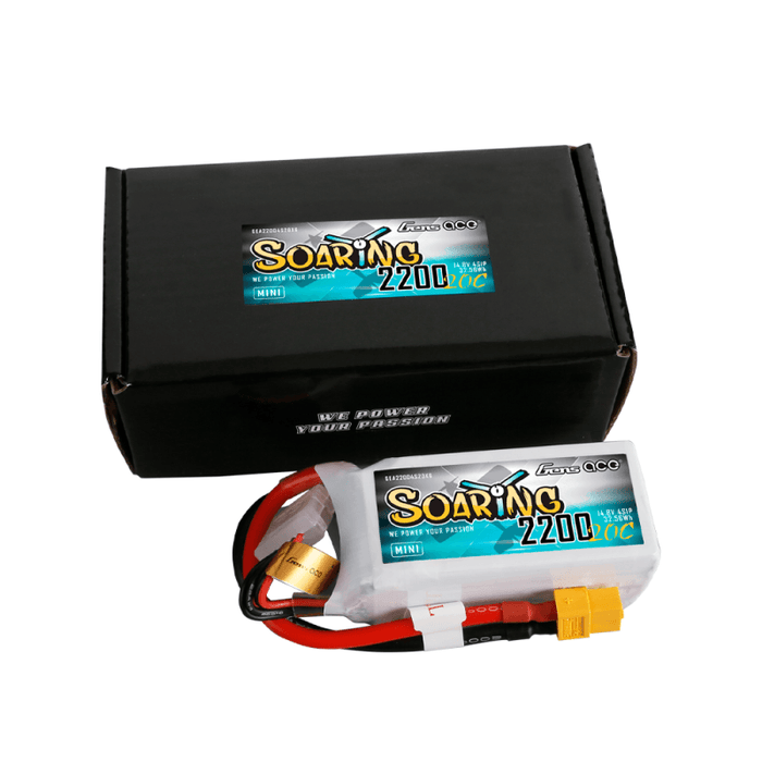 Батерия GensAce Soaring Mini LiPo 2200mAh 14.8V 20C