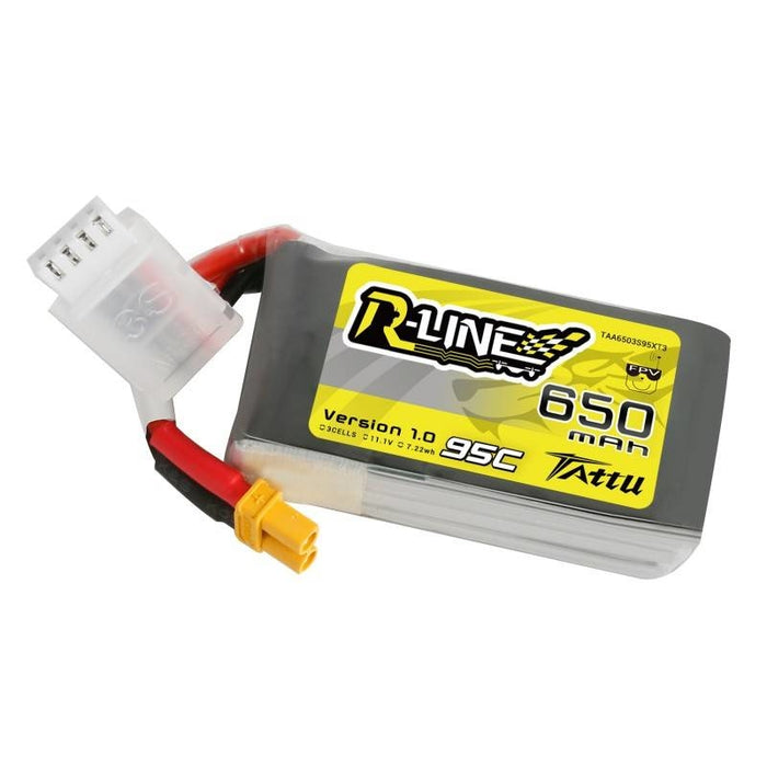 Батерия Tattu R - Line 650mAh 11.1V 95C 3S1P XT30 Lipo