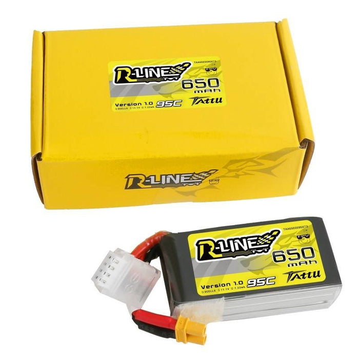 Батерия Tattu R - Line 650mAh 11.1V 95C 3S1P XT30 Lipo