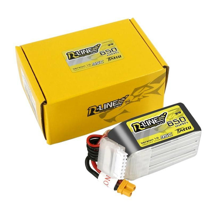 Батерия Tattu R - Line 650mAh 22,2V 95C 6S1P XT30U - F