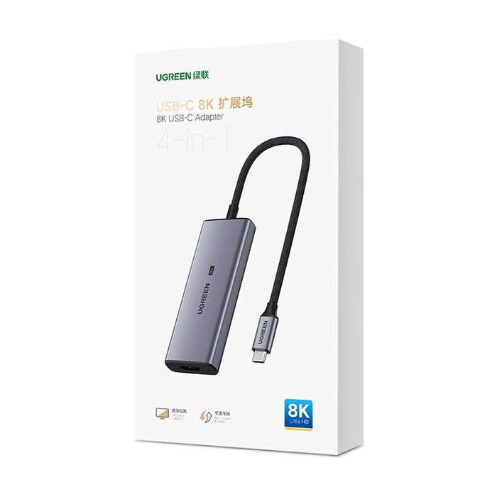 Хъб Ugreen CM500 4в1 USB - C 3xUSB 3.2 Gen 1 HDMI 2.1
