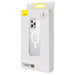 Кейс Baseus Crystal Magnetic Glass за iPhone 13 прозрачен