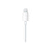 Слушалки Apple EarPods Lightning за iPhone Бял