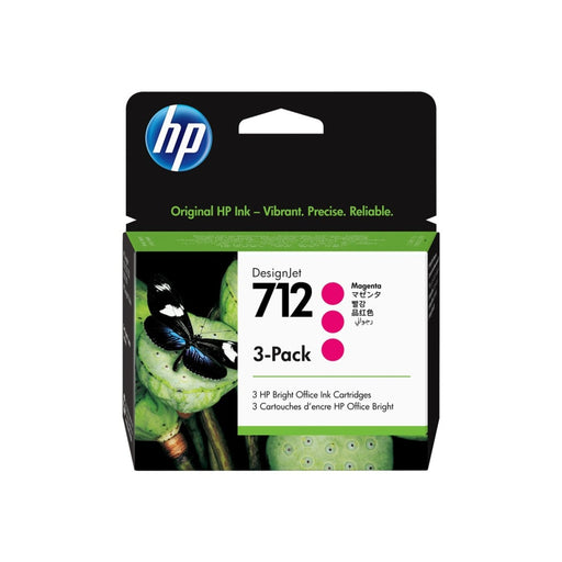 Мастилена касета HP 712 3 - Pack 29 - ml