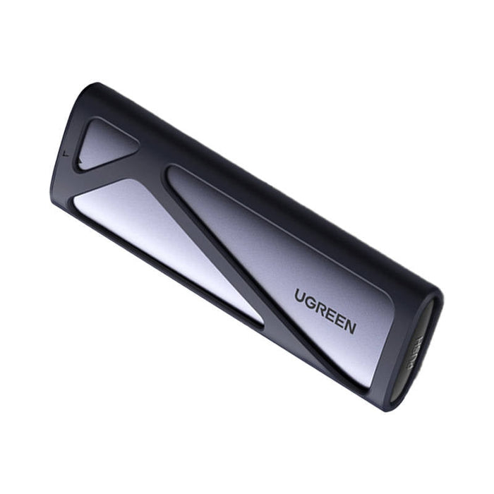 UGREEN CM400 M.2 SSD корпус NVMe SATA 10Gbps USB-C (сив)