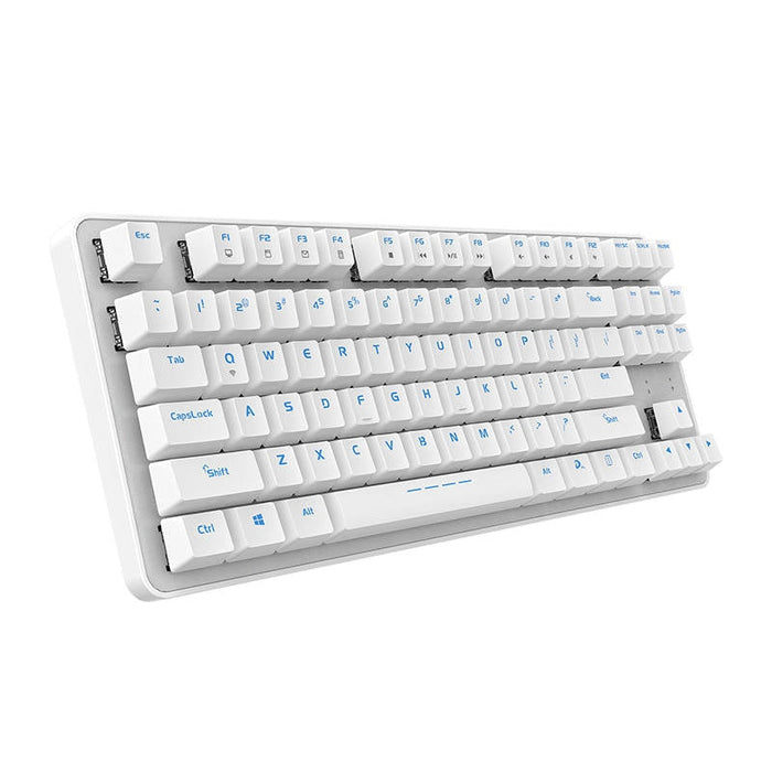 Безжична механична клавиатура Dareu EK807G 2.4G (бял)